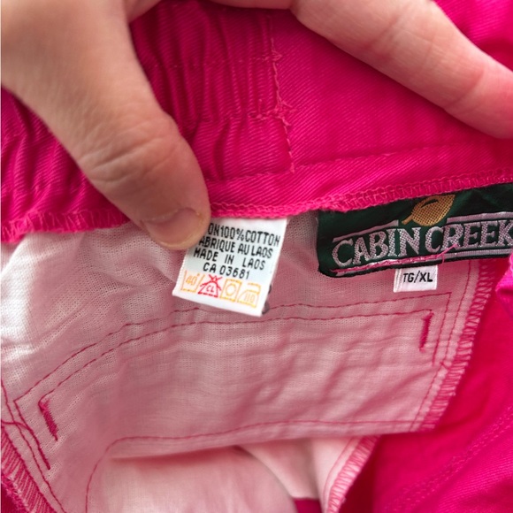 Vintage high waist bright pink short - Picture 10 of 14